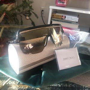 Jimmy Choo oversized sunglasses